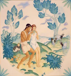 Das junge Paar, Daphnis und Chloe