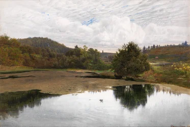 Leith Hill, von Broadmoor aus, Surrey