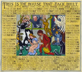 Das Haus, das Jack gebaut hat, ca. 1935
