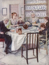 Illustration für Der Pfarrer von Wakefield von Oliver Goldsmith