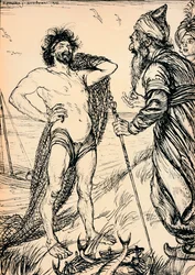 Der glückliche Mann gefunden