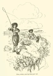 Komm, Schüler, leg deine Rute nieder