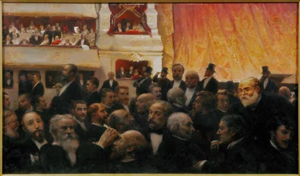 Eine Premiere an der Comédie-Française, Paris