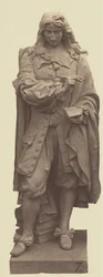 La Rochefoucauld, Statue von Noël Jules Girard, Dekoration des Louvre, Paris