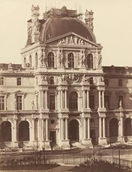 Ansicht des Louvre, 1855-1857