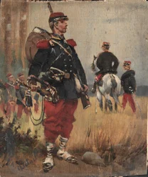 Soldaten, ca. 1892