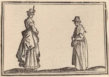 Zwei Frauen im Profil
