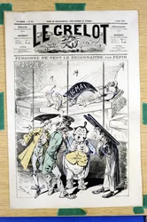 Titelblatt von Le Grelot, Nummer 360, Satirique en Couleurs