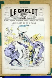 Titelblatt von Le Grelot, Nummer 835, Satirique en Couleurs