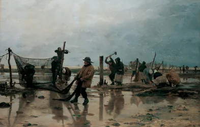 Netze befestigen, 1885