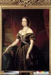 Porträt von Eugenia, Kaiserin der Franzosen