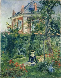 Eine Gartenecke in Bellevue