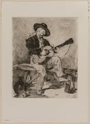 Le Guitarrero, 1861