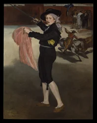 Mademoiselle V... im Kostüm eines Espada