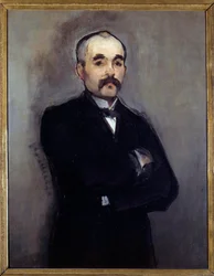Porträt von Georges Clemenceau (1841-1929)