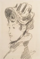 Porträt von Madame Jules Guillemet, ca. 1880