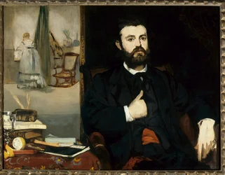 Porträt des Bildhauers Zacharie Atruc (1835-1907)