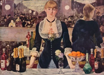 Die Bar in den Folies-Bergère, 1882, 1938