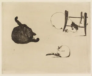 Die Katzen, 1869