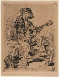 Der Gitarrist, 1861
