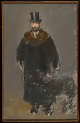 Der Mann mit dem Hund, ca. 1882