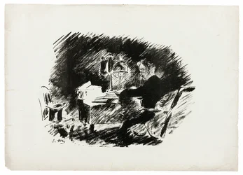 Unter der Lampe ("Es war einmal ein düsterer Mitternacht..."), aus Der Rabe (Le Corbeau)