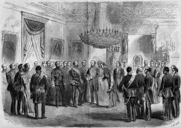 Hochzeit von Prinz Napoleon (1822-1891) und Prinzessin Clotilde von Savoyen (1843-1911)