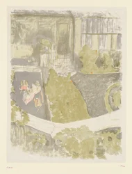 Garten vor dem Atelier