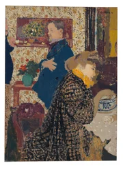 Misia und Vallotton in Villeneuve, 1899
