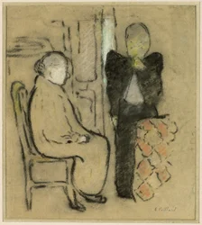 Mutter und Tochter, ca. 1892