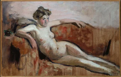 Liegender Akt, ca. 1919-20
