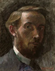 Selbstporträt, im Alter von 21 Jahren, 1889