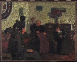 Der Besuch der Witwe, 1899