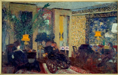 Das Wohnzimmer mit drei Lampen St. Florentine