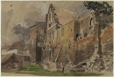 Ruinen des alten Junkerhofes in Thorn
