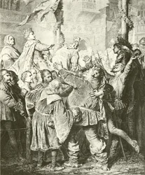Heinrich V. weist Falstaff zurück
