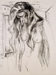 Weinendes Mädchen