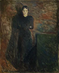 Dame in Schwarz (Olga Buhre)