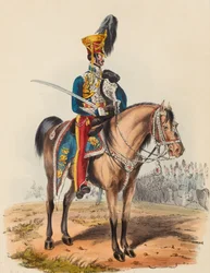 15. Husaren, Offizier in Paradeuniform