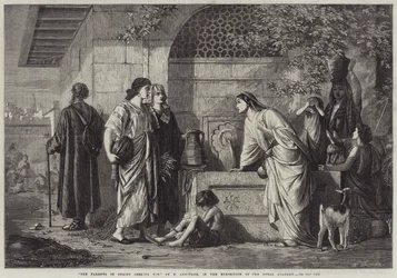 Die Eltern Christi suchen ihn