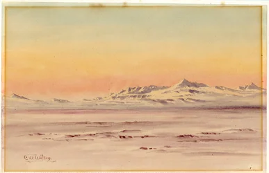 Antarktische Küstenszene, 1901-04