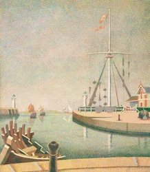 Honfleur, Hafeneinfahrt