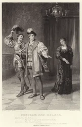 Bertram und Helena, Ende gut, alles gut, Akt II, Szene V