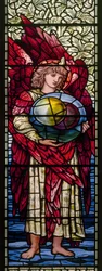 Oxford Harris Manchester College, Morris & Co., Edward Burne-Jones, Die Tage der Schöpfung, 1895