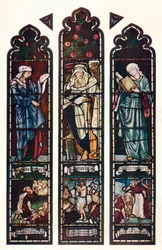 Sibyl-Fenster, Jesus College Chapel, Cambridge, um 1872