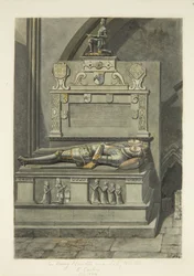 Denkmal für Sir Henry Newton und Lady Newton in der Kathedrale von Bristol