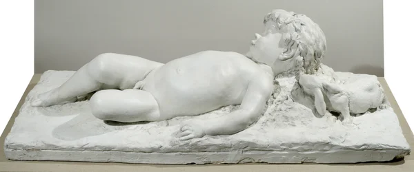 Schlafender Faun (Gips)