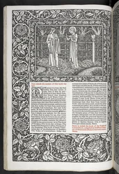 Die Werke von Geoffrey Chaucer, neu gedruckt mit Bildern von Sir Edward Burne-Jones