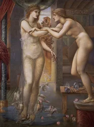 Pygmalion und das Bild: Das Göttliche Feuer, 1868-78