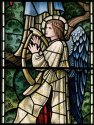 Engel des Paradieses, Engel Musiker (Detail, 1902-1914)